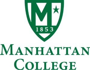Manhattan College logo and text