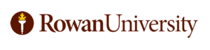 Rowan University logo and red text