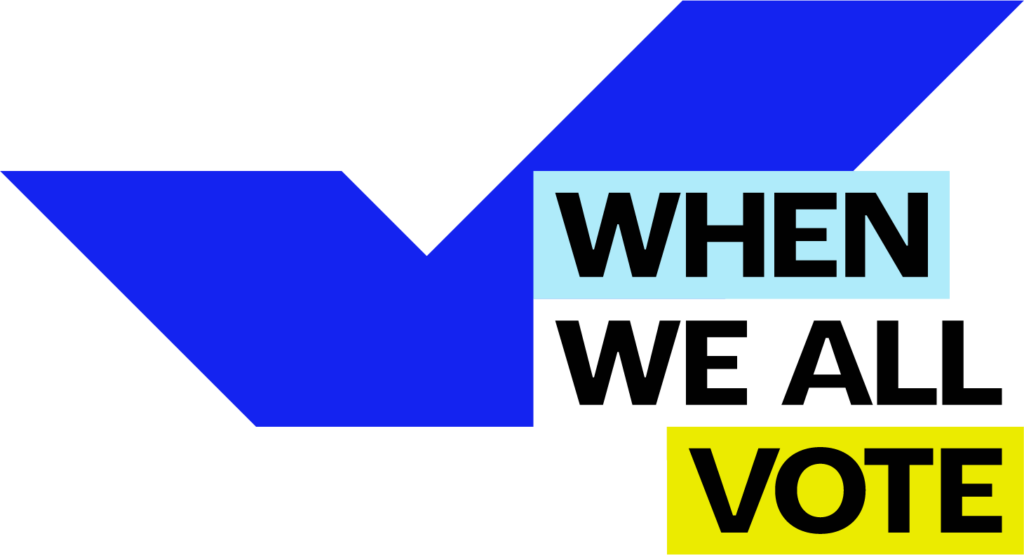 When We All Vote Logo